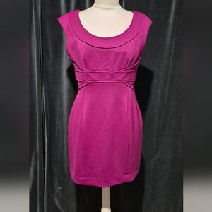 Maggy London Fuchsia Mini Dress